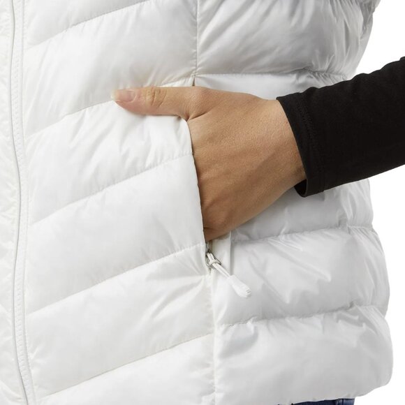 32 Degrees Women’s WHITE Vest Sleeveless Puffy Vest Nylon Polyester - Picture 4 of 5
